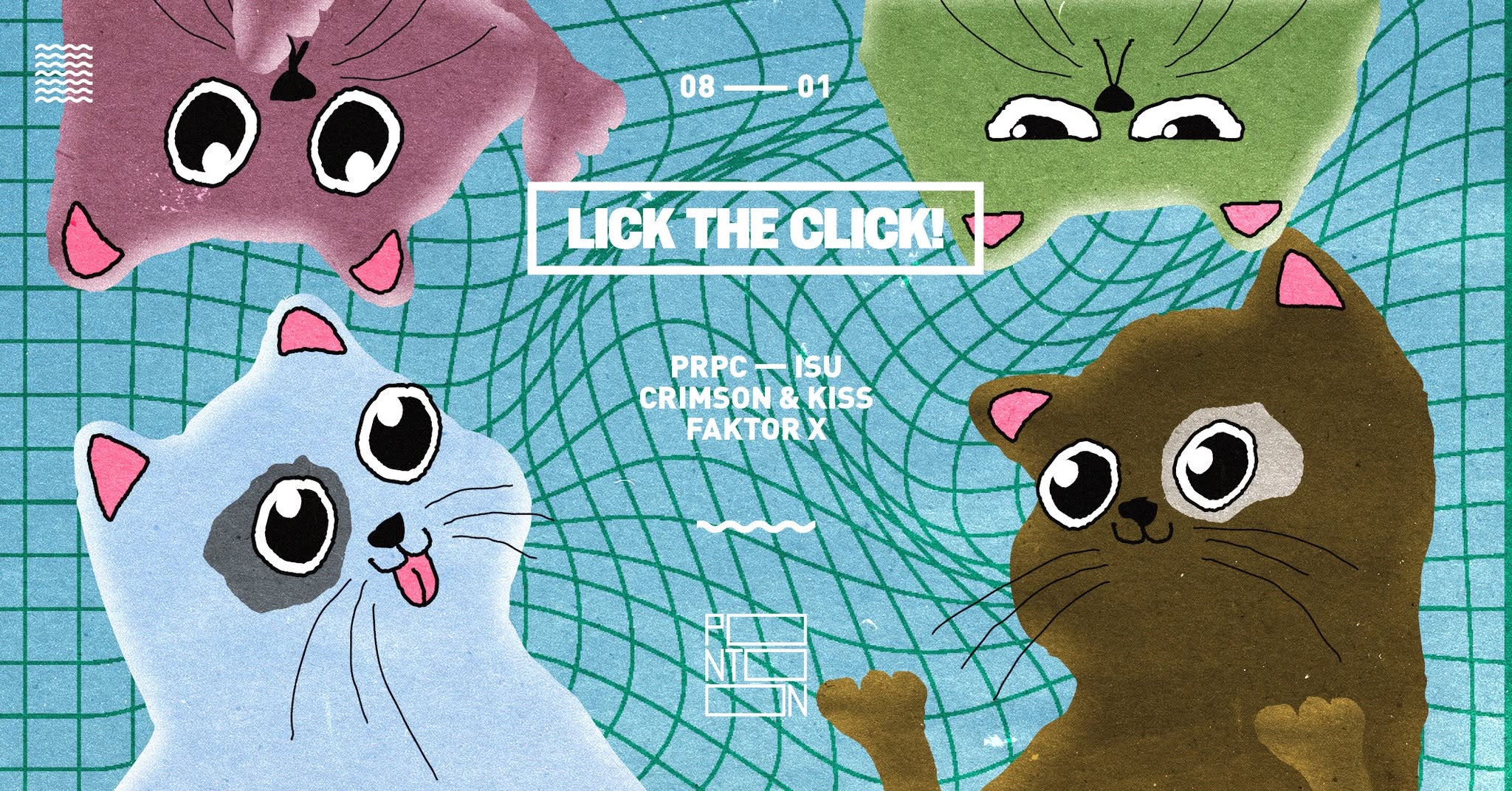 Lick the Click! | PRPC - ISU - CRIMSON & KISS - FAKTOR X ~ Pontoon eseményborító