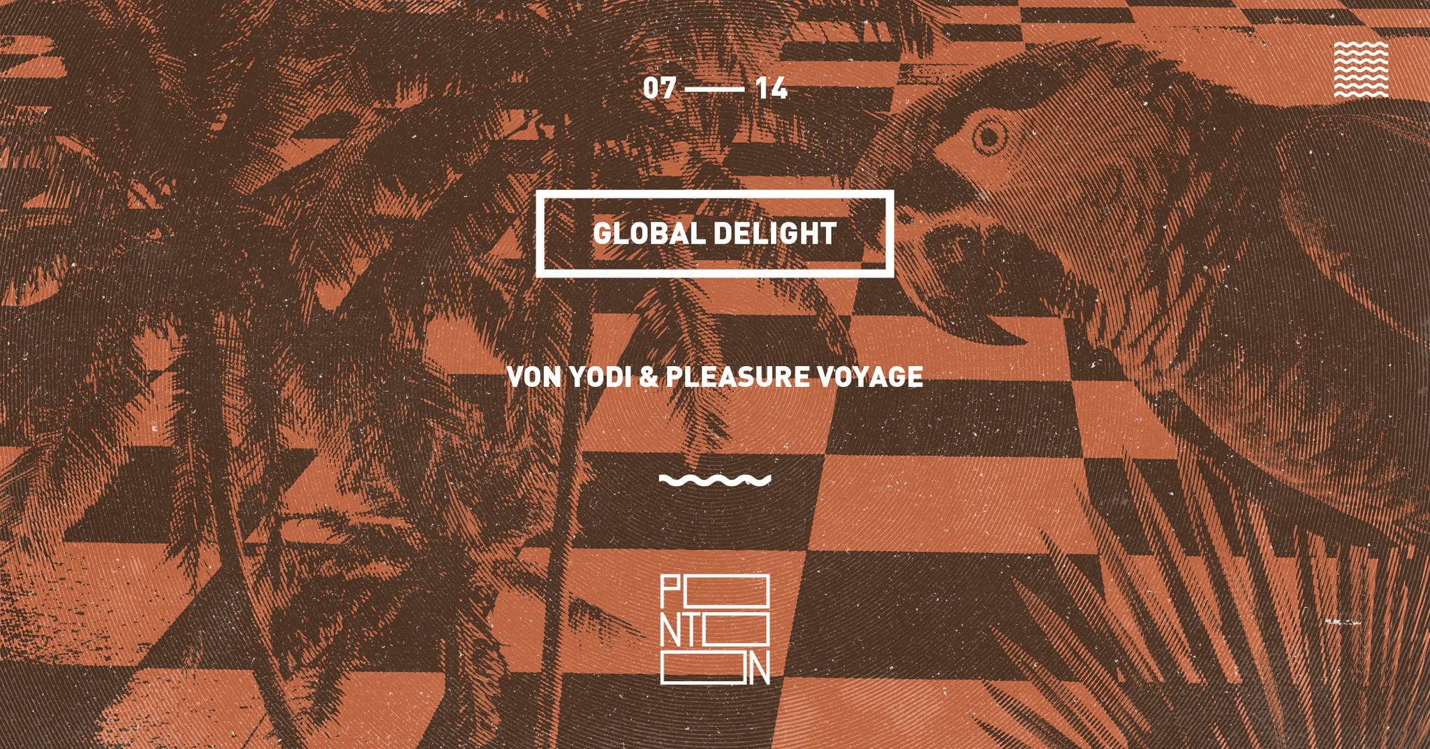 Global Delight: Von Yodi & Pleasure Voyage ~ Pontoon eseményborító