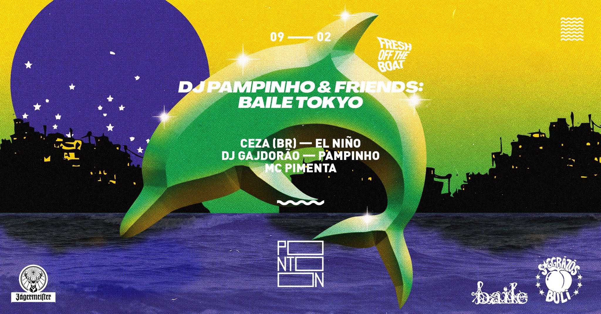 Fresh off the Boat | DJ Pampinho & Friends: Baile Tokyo ~ Pontoon eseményborító