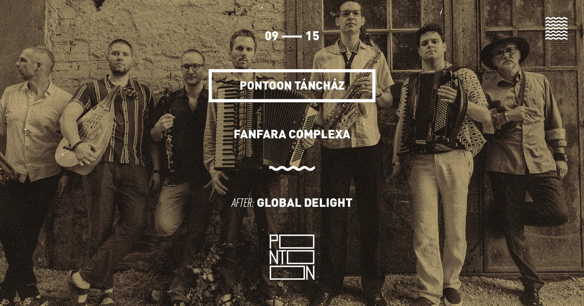 Pontoon Táncház: Fanfara Complexa eseményborító
