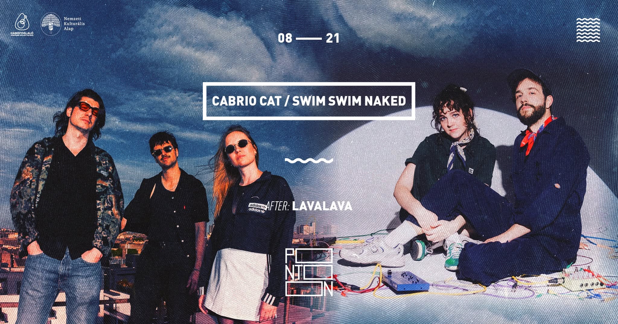 Cabrio Cat / Swim Swim Naked ~ Pontoon event cover