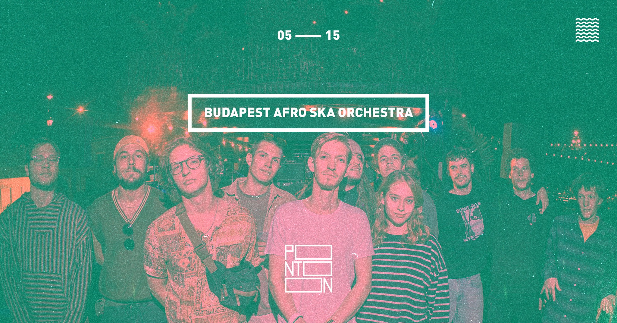 Budapest Afro Ska Orchestra Pontoon event cover