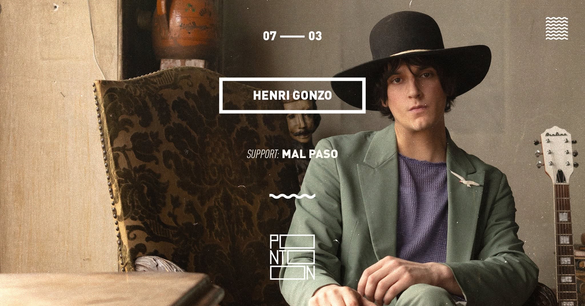 Henri Gonzo ~ Pontoon ✳︎ Vendég: Mal Paso eseményborító