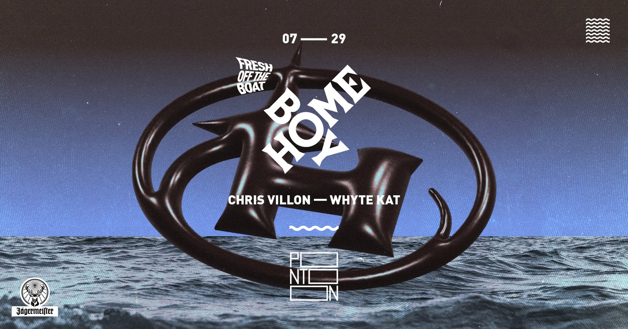 Fresh off the Boat: HOMEBOY | Chris Villon - Whyte Kat ~ Pontoon event cover