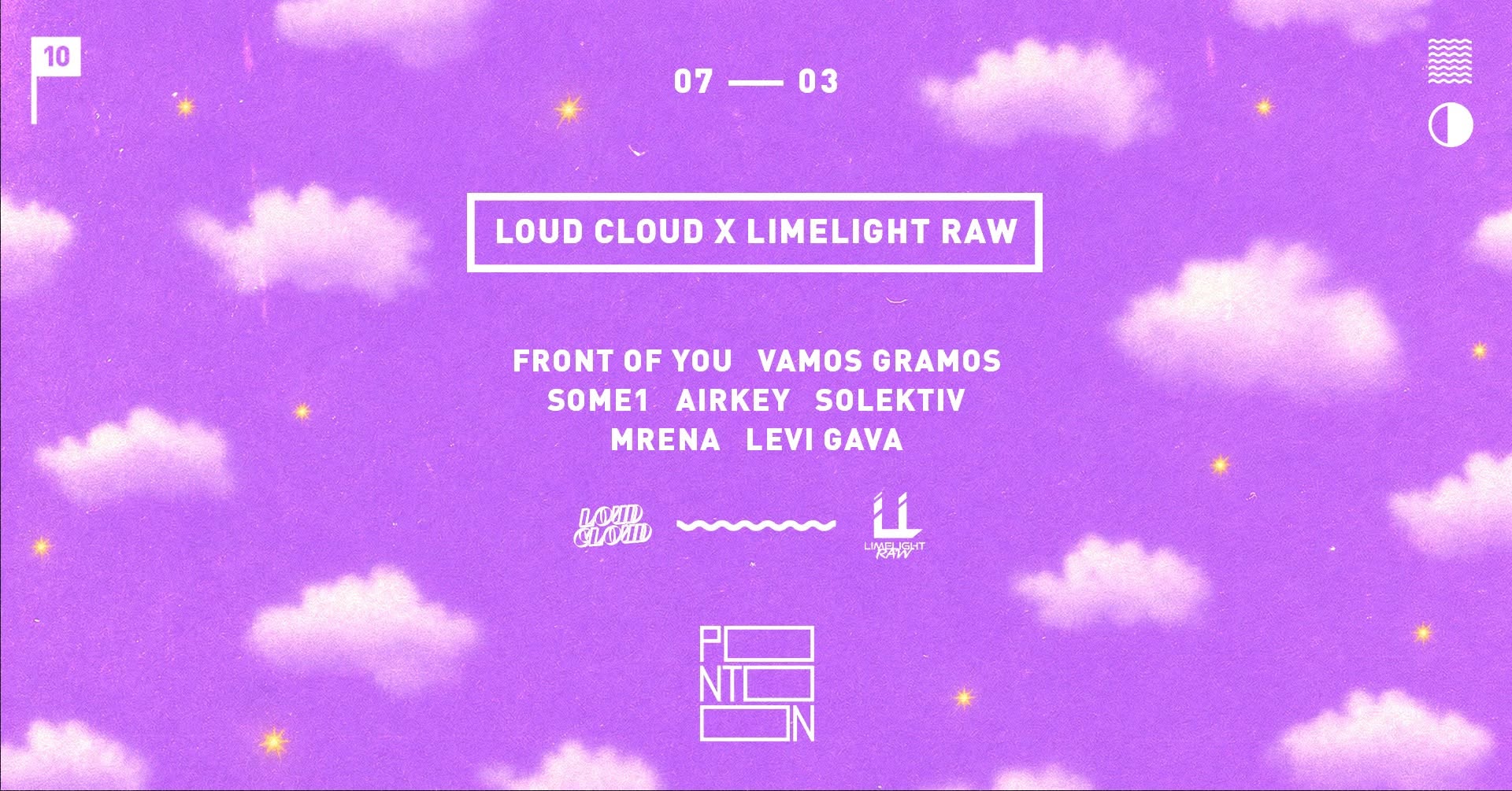 Loud Cloud x Limelight Raw ~ Pontoon eseményborító