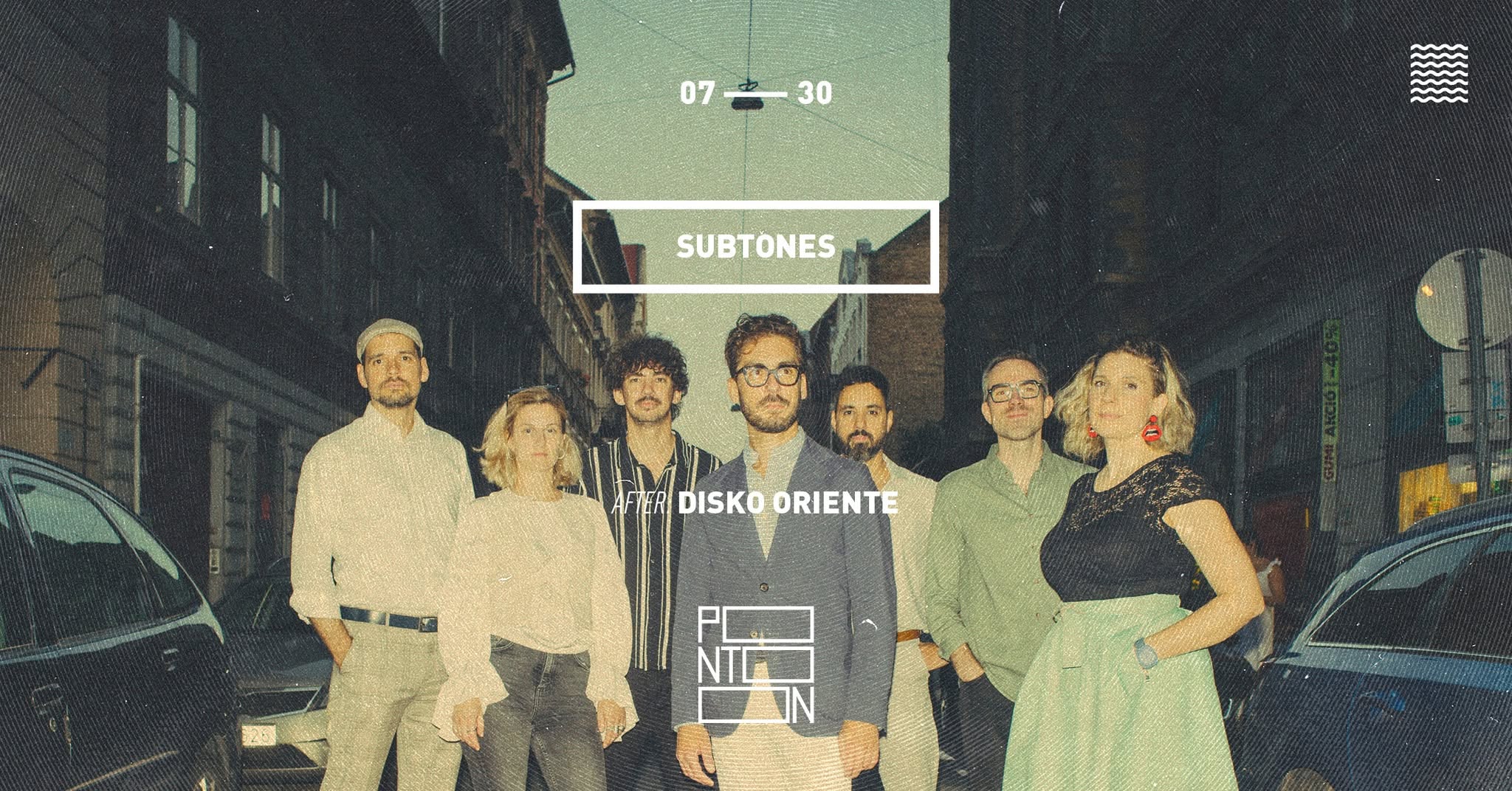 Subtones ~ Pontoon event cover
