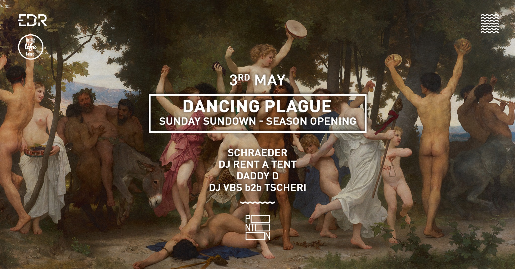 Dancing Plague ~ Pontoon ~ Sunday Sundown Season Opening ~ 3rd May ~ Free entry eseményborító