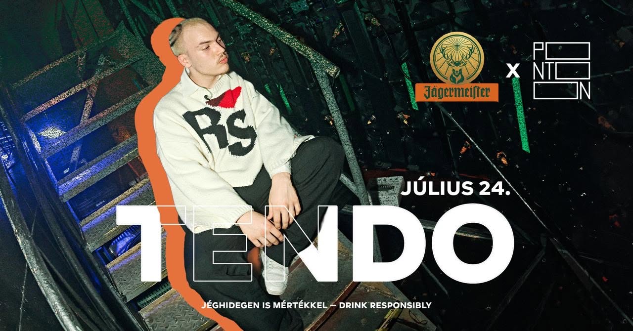 Jägermeister bemutatja: Tendo | támogatás: Szolnoki ~ Pontoon eseményborító