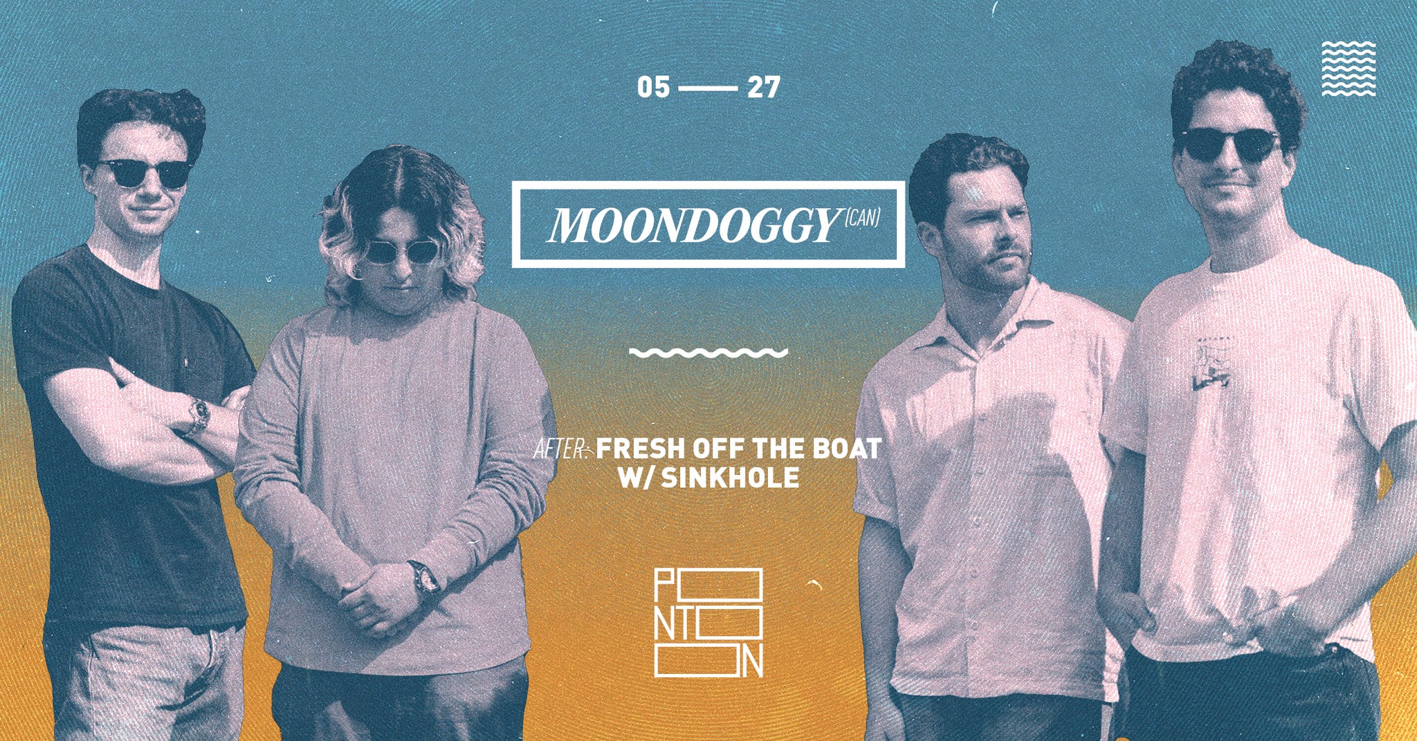 MOONDOGGY (CAN) ~ PONTOON event cover