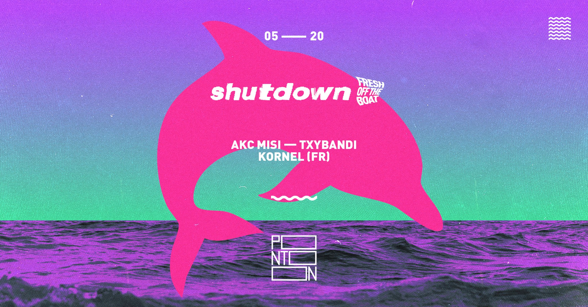 Frissen a hajóról: SHUTDOWN ~ Pontoon eseményborító
