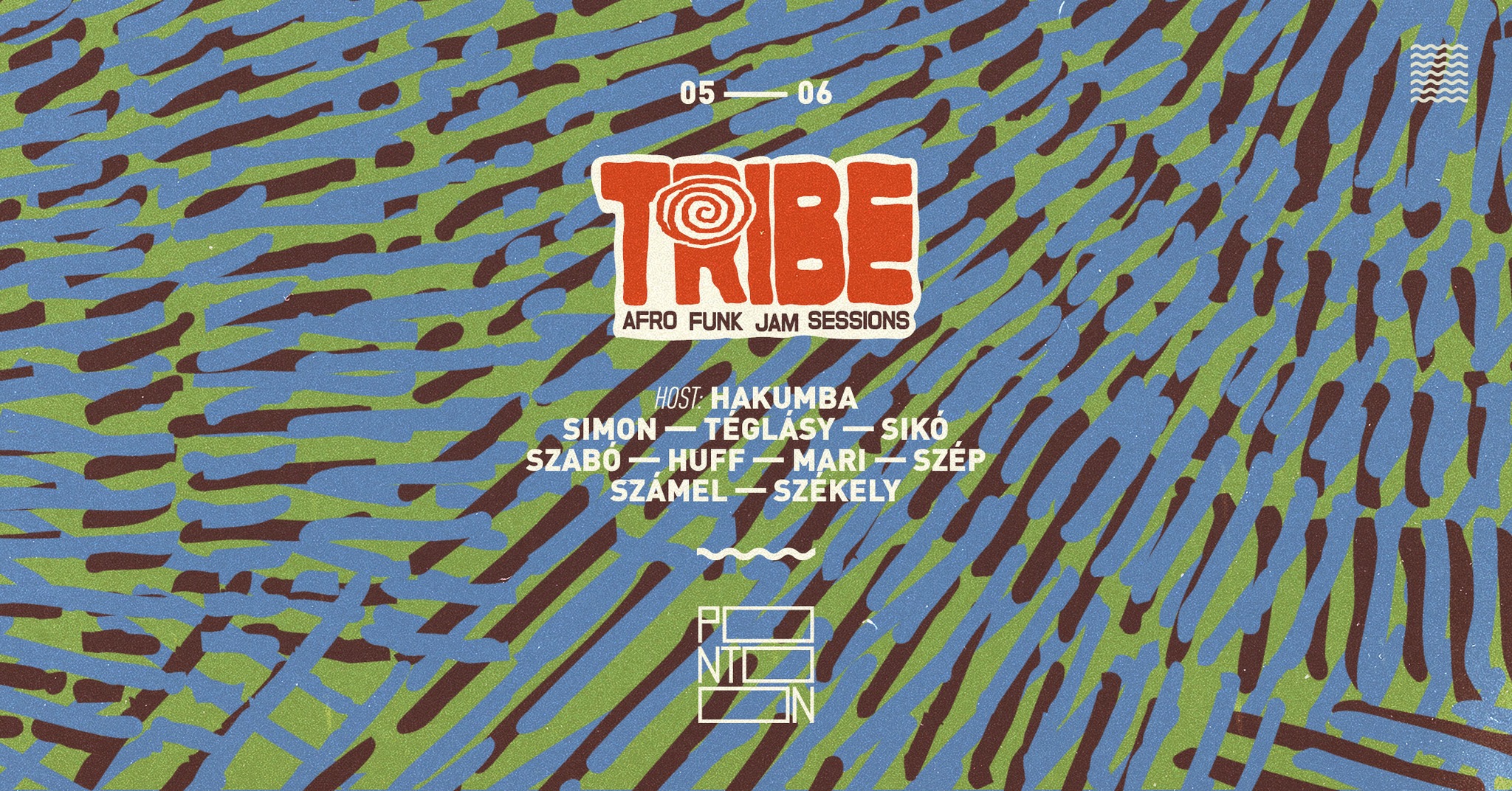 TRIBE | afro-funk jam sessions vol.4 - hosted by Hakumba | Pontoon event cover