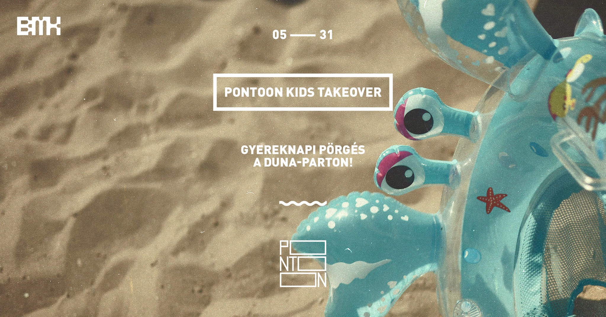 Pontoon Kids Takeover ~ Gyereknap a Pontoonon eseményborító