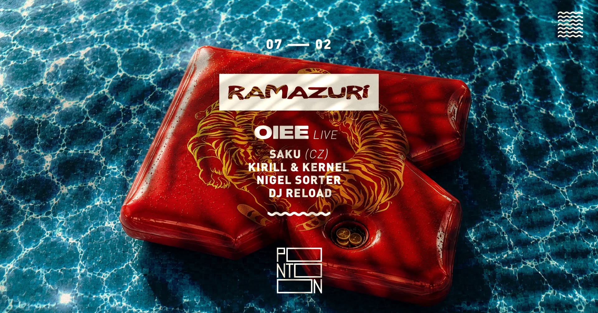 OIEE x Ramazuri ~ Pontoon event cover
