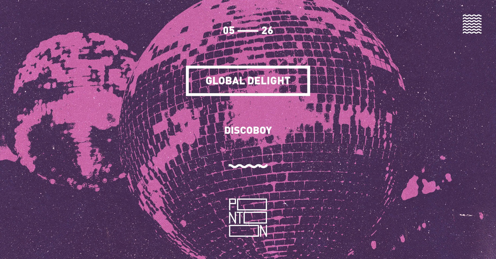 Global Delight: Discoboy ~ Pontoon eseményborító