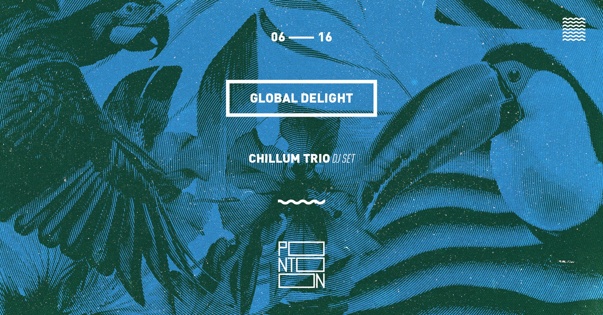 Global Delight: Chillum Trio Dj set ~ Pontoon event cover
