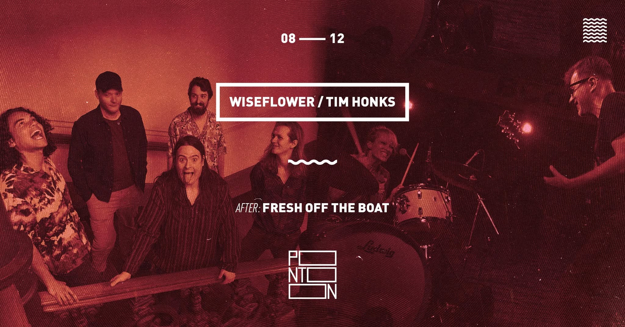 Wiseflower | Tim Honks ~ Pontoon event cover