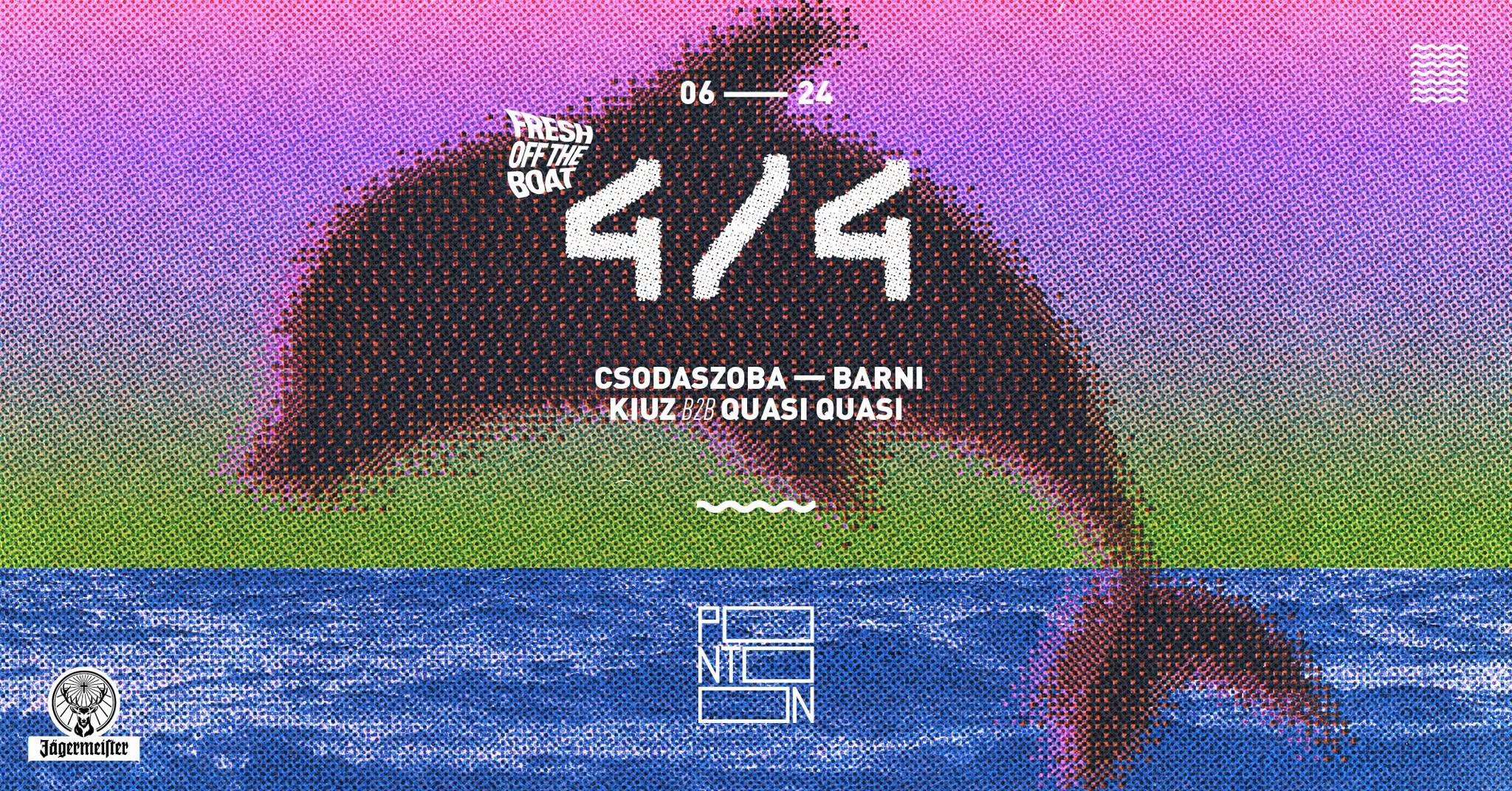 Frissen a fedélzeten: 4/4 | Csodaszoba - Barni - Kiuz b2b Quasi Quasi ~ Pontoon eseményborító