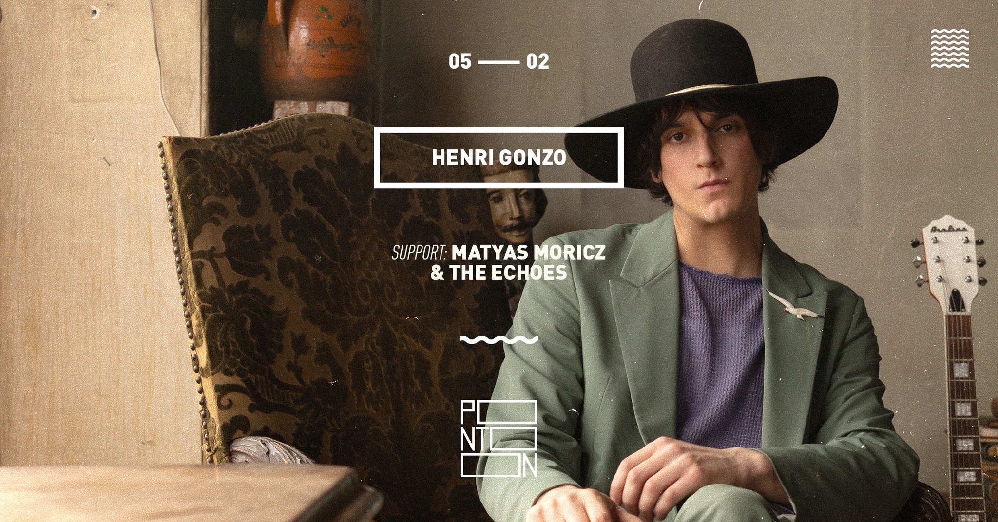 Henri Gonzo ~ Pontoon ✳︎ Guest: Matyas Moricz & the Echoes event cover