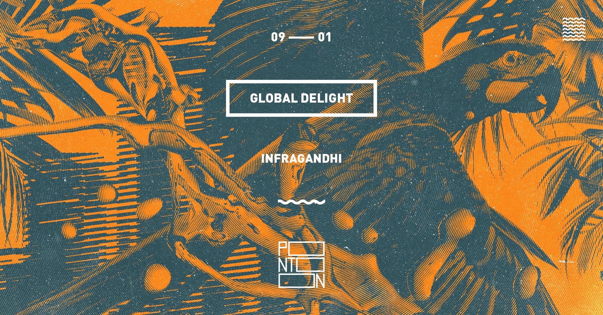 Global Delight: Infragandhi ~ Pontoon eseményborító