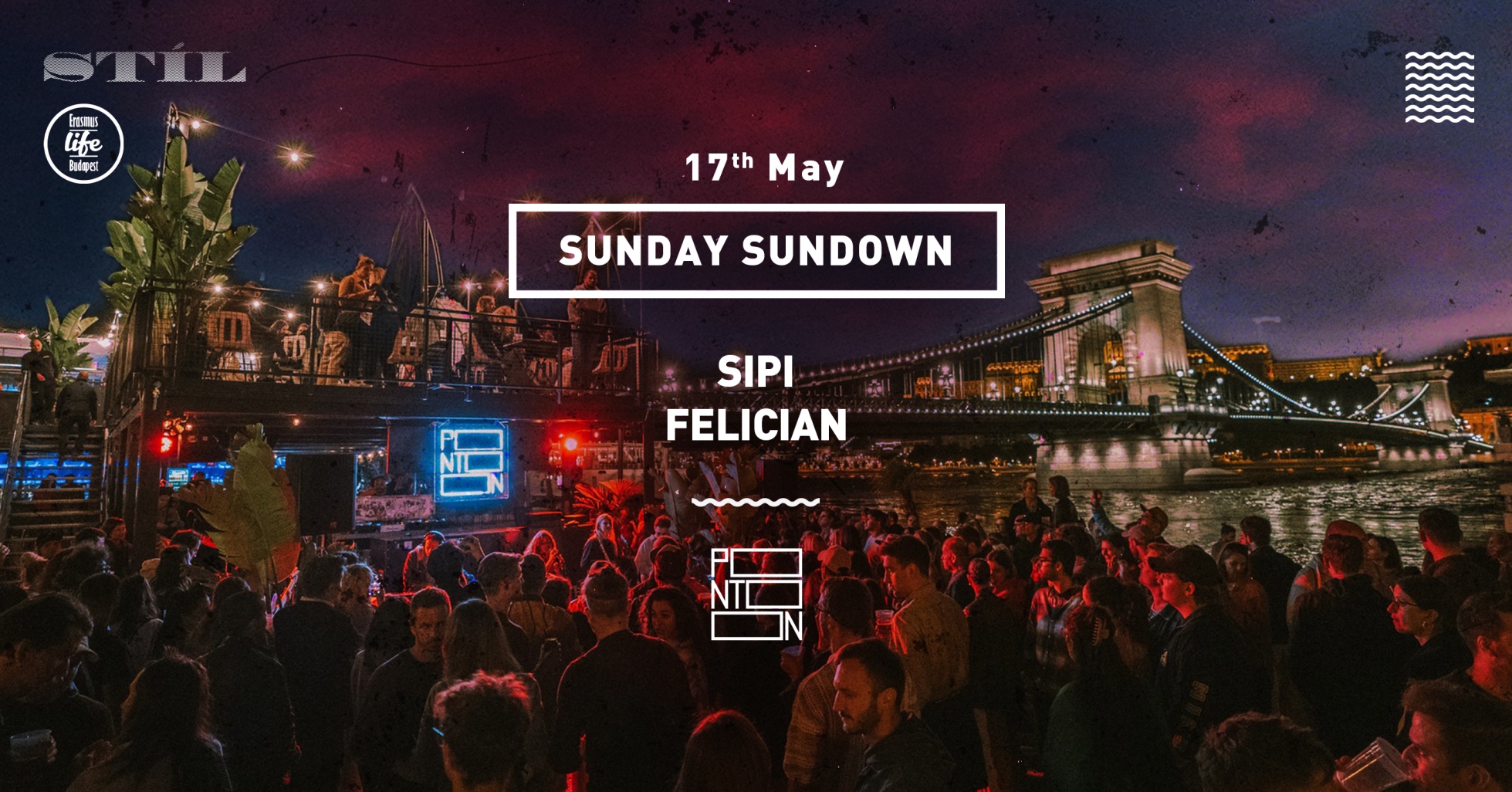 Sunday Sundown ~ ELB & STÍL ~ Pontoon ~ 17th May ~ Free entry eseményborító