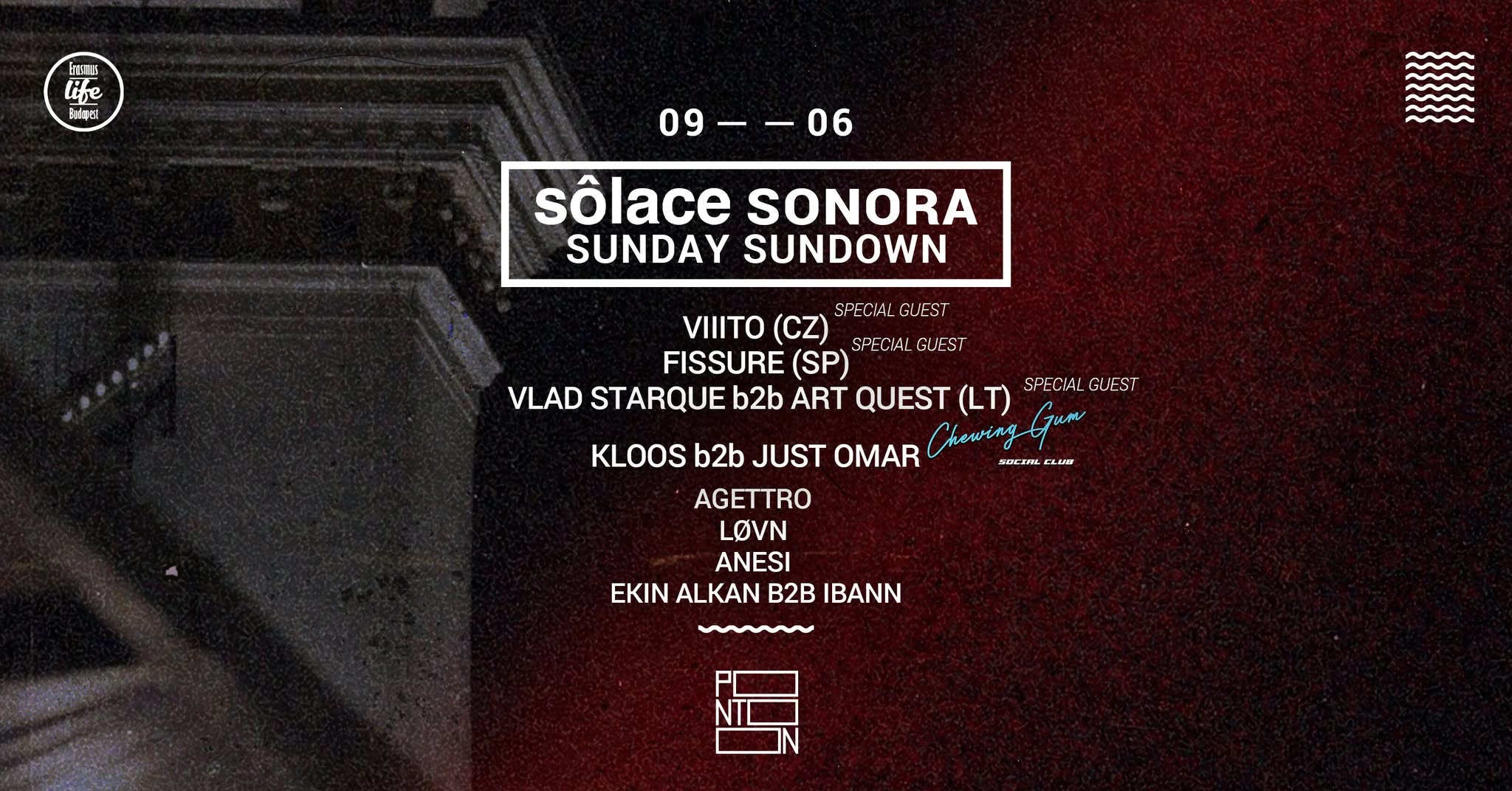Solace Sonora ~ Pontoon ~ Vasárnapi Naplemente az ELB által ~ 6. szeptember ~ Ingyenes belépés eseményborító