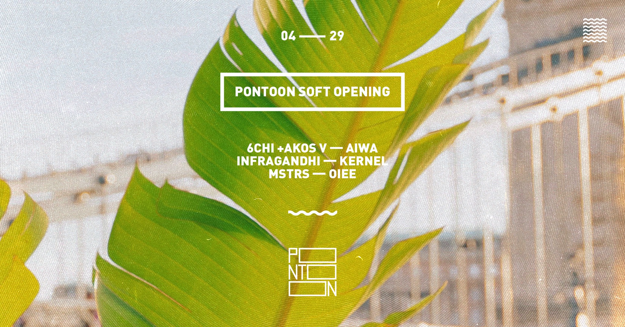 Pontoon Soft Opening eseményborító