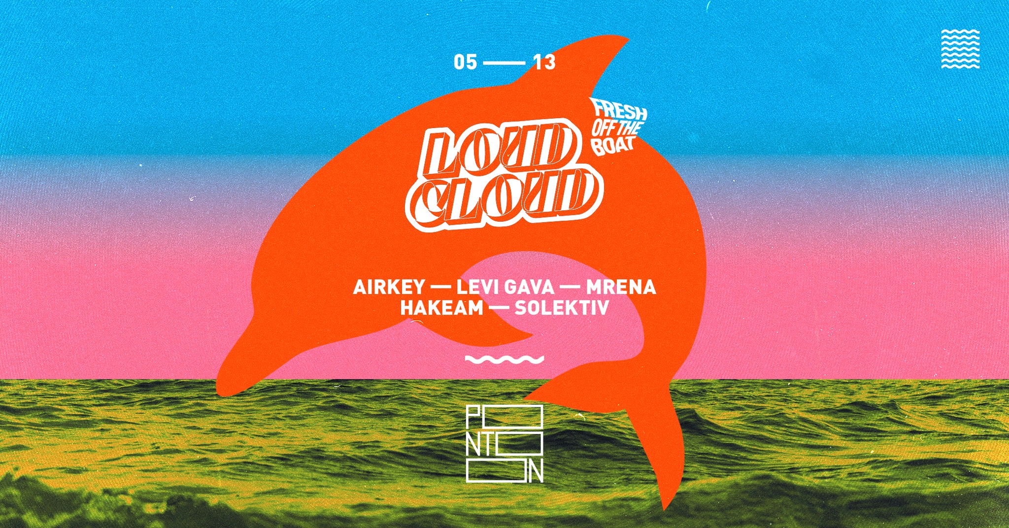 Frissen a fedélzeten: Loud Cloud ~ Pontoon eseményborító