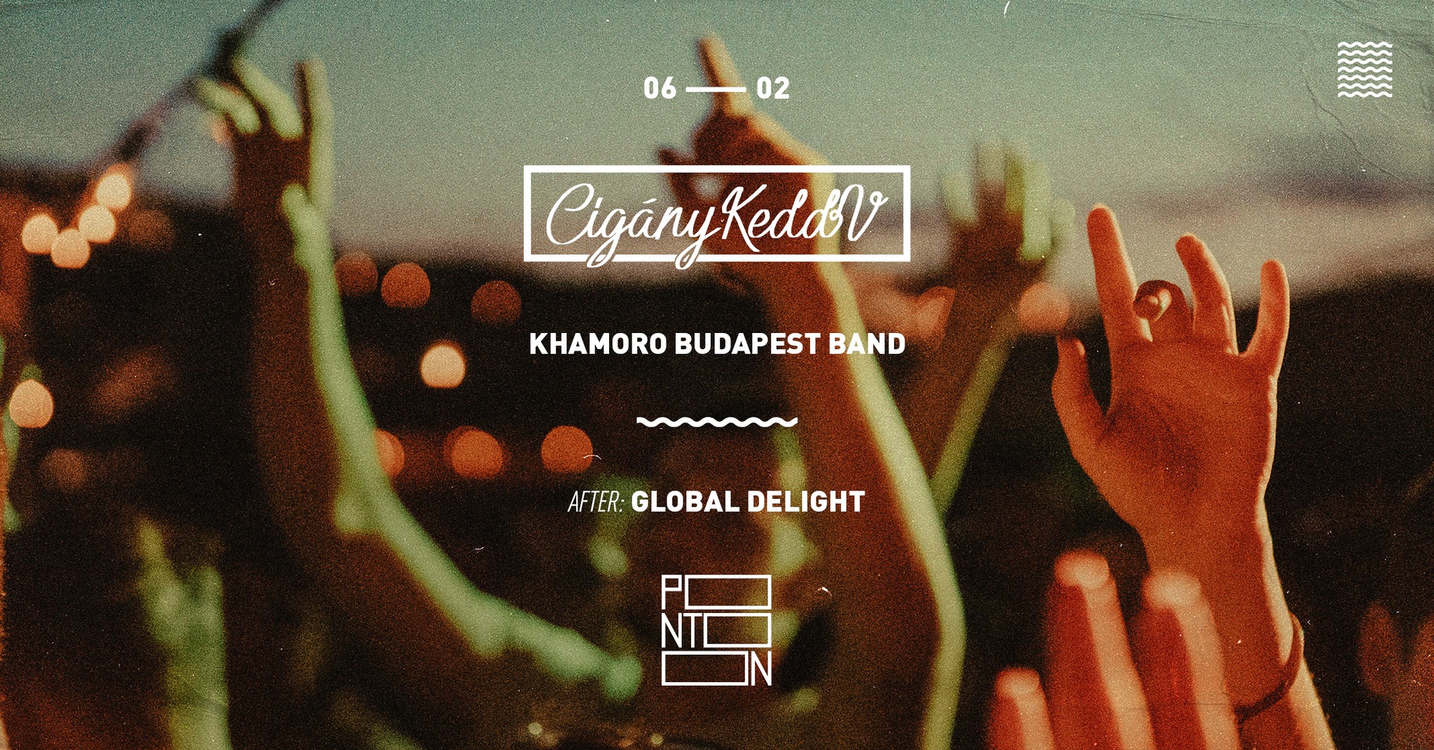 CigányKeddV: Khamaro Budapest Band ~ Pontoon eseményborító